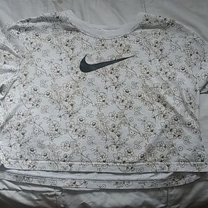 Floral Nike tee